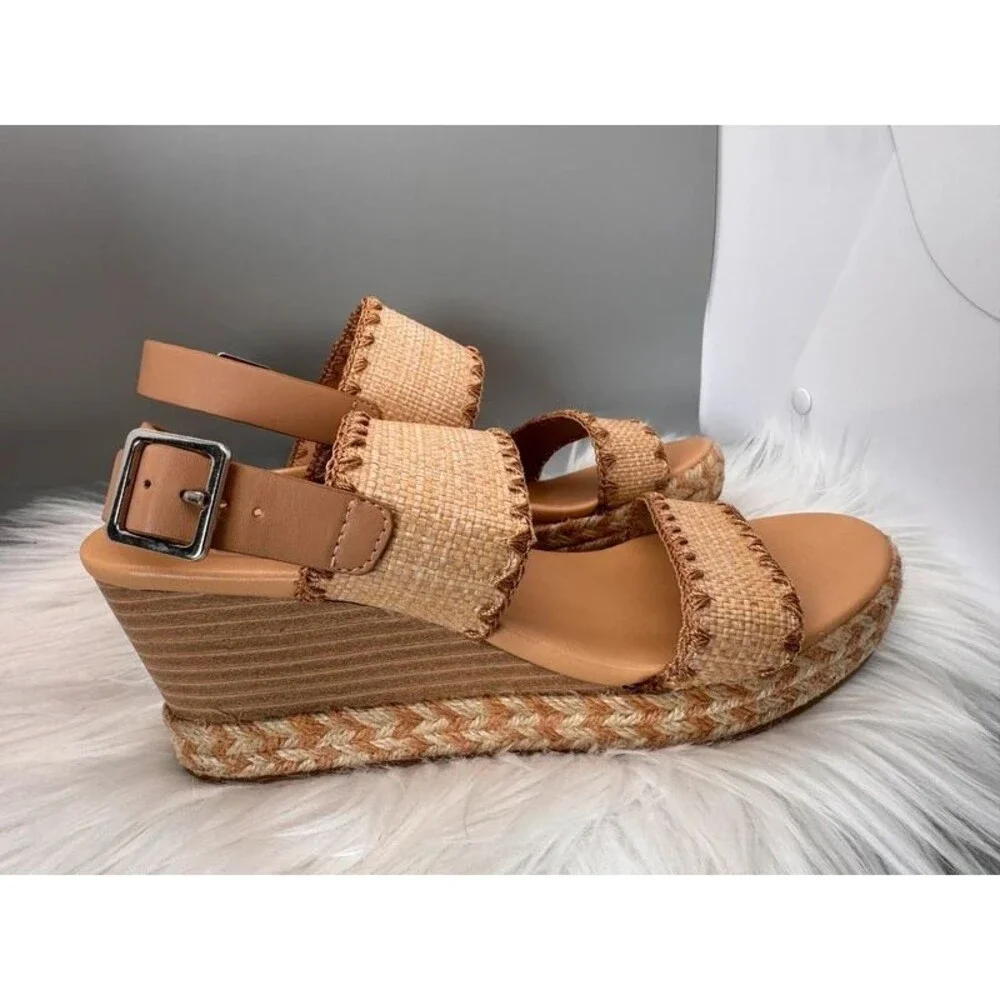 DV Dolce Vita Enchant Wedge Sandals Women’s Size 8